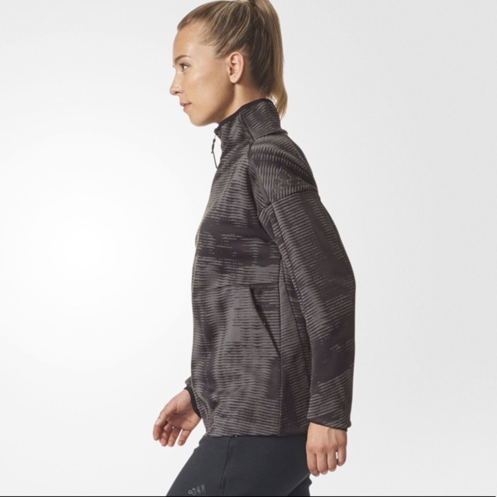 Adidas ZNE Pulse Cover-up in black, large - Picture 2 of 10